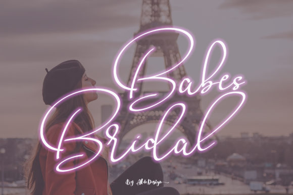 Babes Bridal: A Classy Script Typeface for Modern Web Design