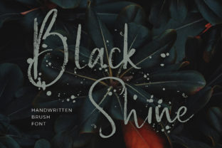 Black Shine: The Script Handwritten Font for Creative Makers