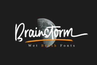 Brainstorm Typeface for Editorial and Creative Branding