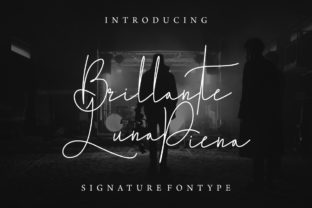 Brillante Luna Piena: A Sweet Script Typeface for Italian-Inspired Branding