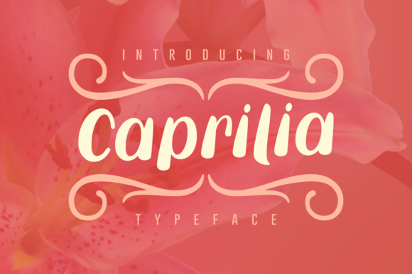 Caprilia: The Natural Handwritten Typeface for Modern Web Design