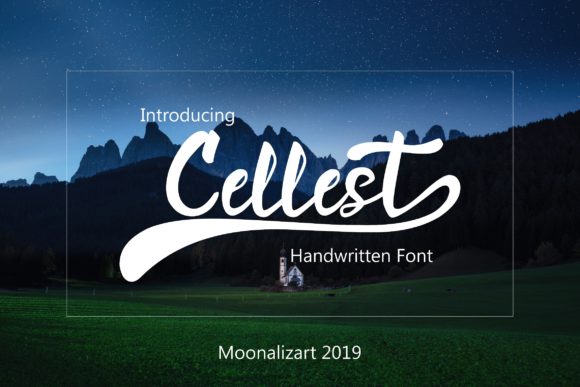Cellest: The Sweet Script Handwritten Font for Standout Editorial Design