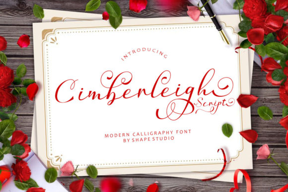 Cimberleigh Script: A Premium Typeface for Elegant Branding