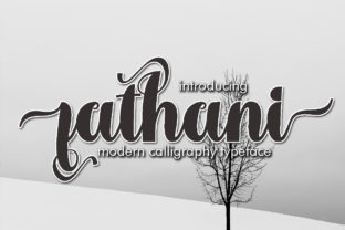 Fathani: The Modern Script Handwritten Font for Standout Craft Projects