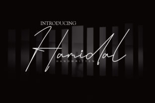 Hamidal: A Unique Script Handwritten Font for Bold Designs
