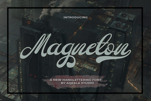 Magneton: The Handwritten Typeface for Professional Branding