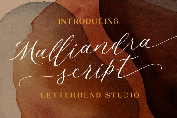 Malliandra Script: The Romantic Typeface for Campaign Success