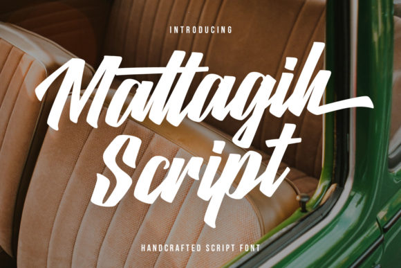 Matlagih Script: A Bold Handwritten Typeface for Dynamic Branding