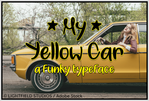 My Yellow Car: The Perfect Script Handwritten Font for Small Business Branding