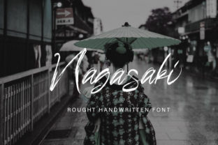 Nagasaki: A Premium Script Handwritten Font for Editorial Design