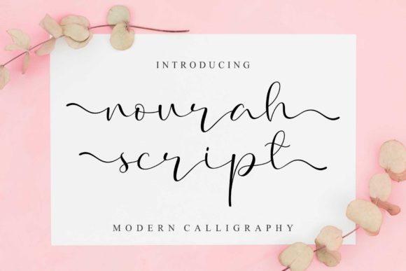 Nourah Script: The Perfect Handwritten Typeface for Creative Brands