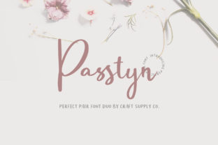 Passtyn Duo: The Perfect Script Handwritten Font for Brand Identity