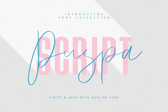 Puspa Script: The Ultimate Duo Font for Modern Branding