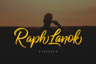 Raph Lanok: Elegant Script Handwritten Font for Modern Design
