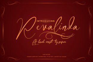 Revalinda: A Charming Script Handwritten Font for Feminine Editorial Design
