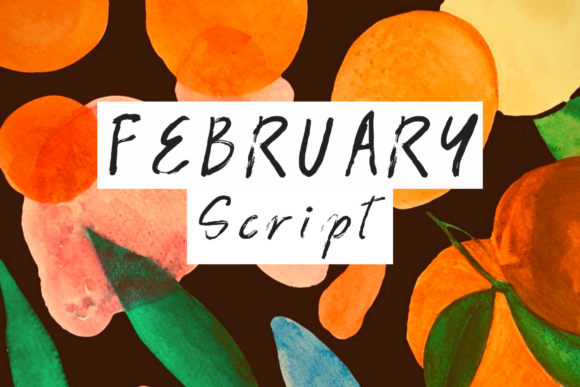 Reviewing February Script: A Brushed Handwritten Gem