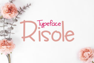 Risole: A Handcrafted Typeface for Holiday Crafts