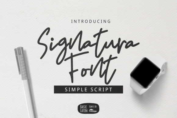 Signatura Script: The Premium Handwritten Typeface for Unique Branding