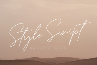 Style Script: A Unique Stylish Typeface for Handmade Creators