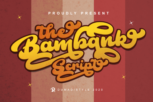 The Bambank Script: A Vintage Handwritten Font for Small Business Branding