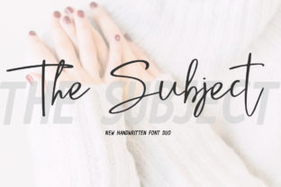 The Subject Duo: A Modern Typeface for Editorial Design