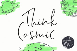 Think Cosmic: The Handwritten Typeface for Modern Digital Brands
