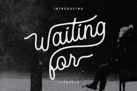 Waiting for: The Elegant Typeface for Modern Digital Brands