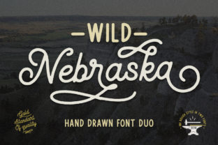 Wild Nebraska Font for Authentic Small Business Branding